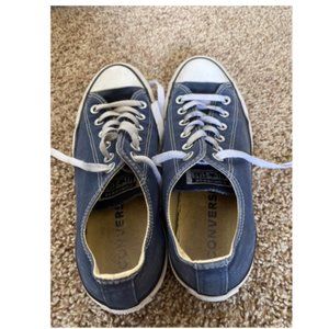 Converse Chuck Taylor Black Denim Lowtop Sneakers